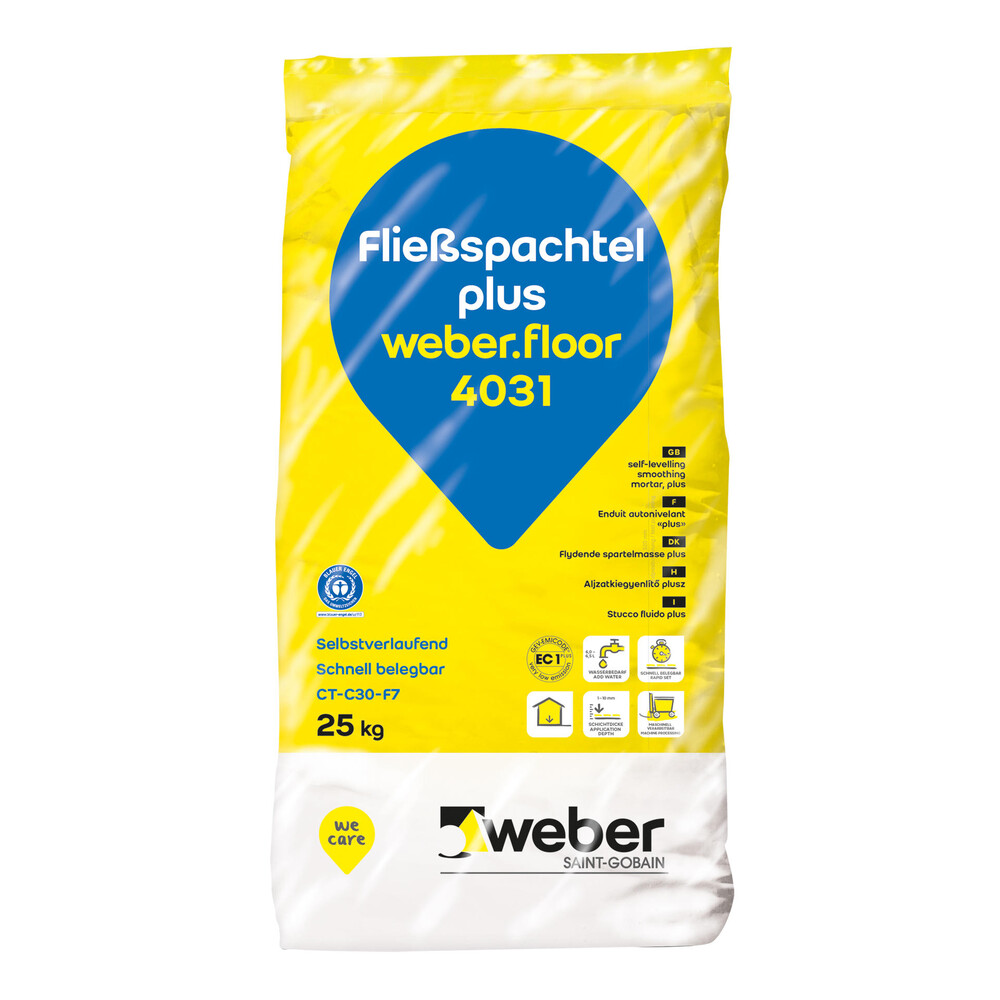 weber.floor 4031 Verpackung weber.floor 4031